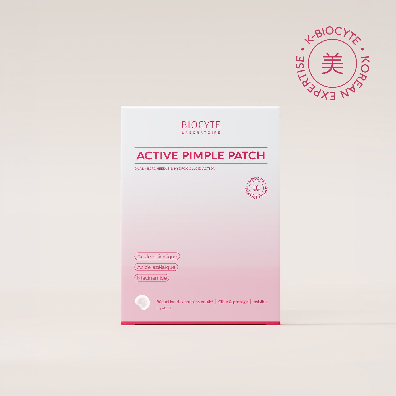 Active pimple patch