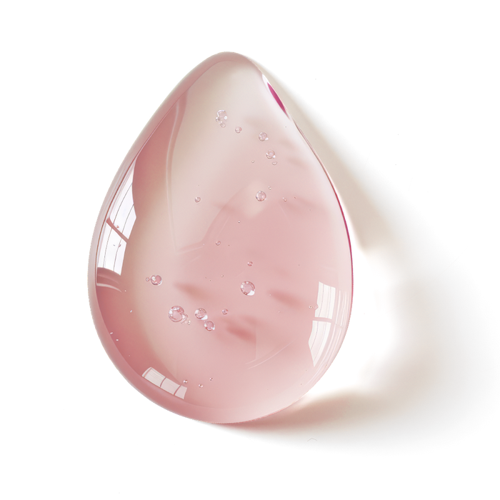 Illustration d'une goutte de kératine